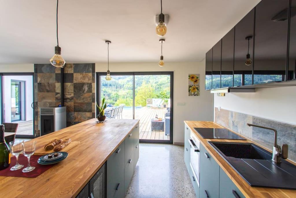 Villa Blanche, Contemporary, Cathars, Couiza, Carcassonne Esterno foto