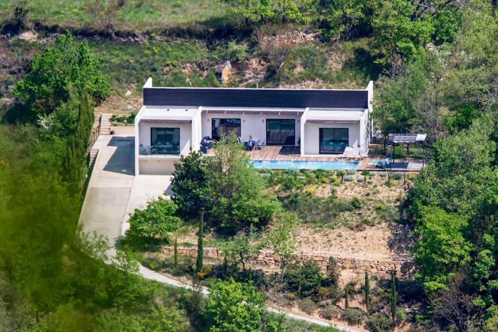 Villa Blanche, Contemporary, Cathars, Couiza, Carcassonne Esterno foto