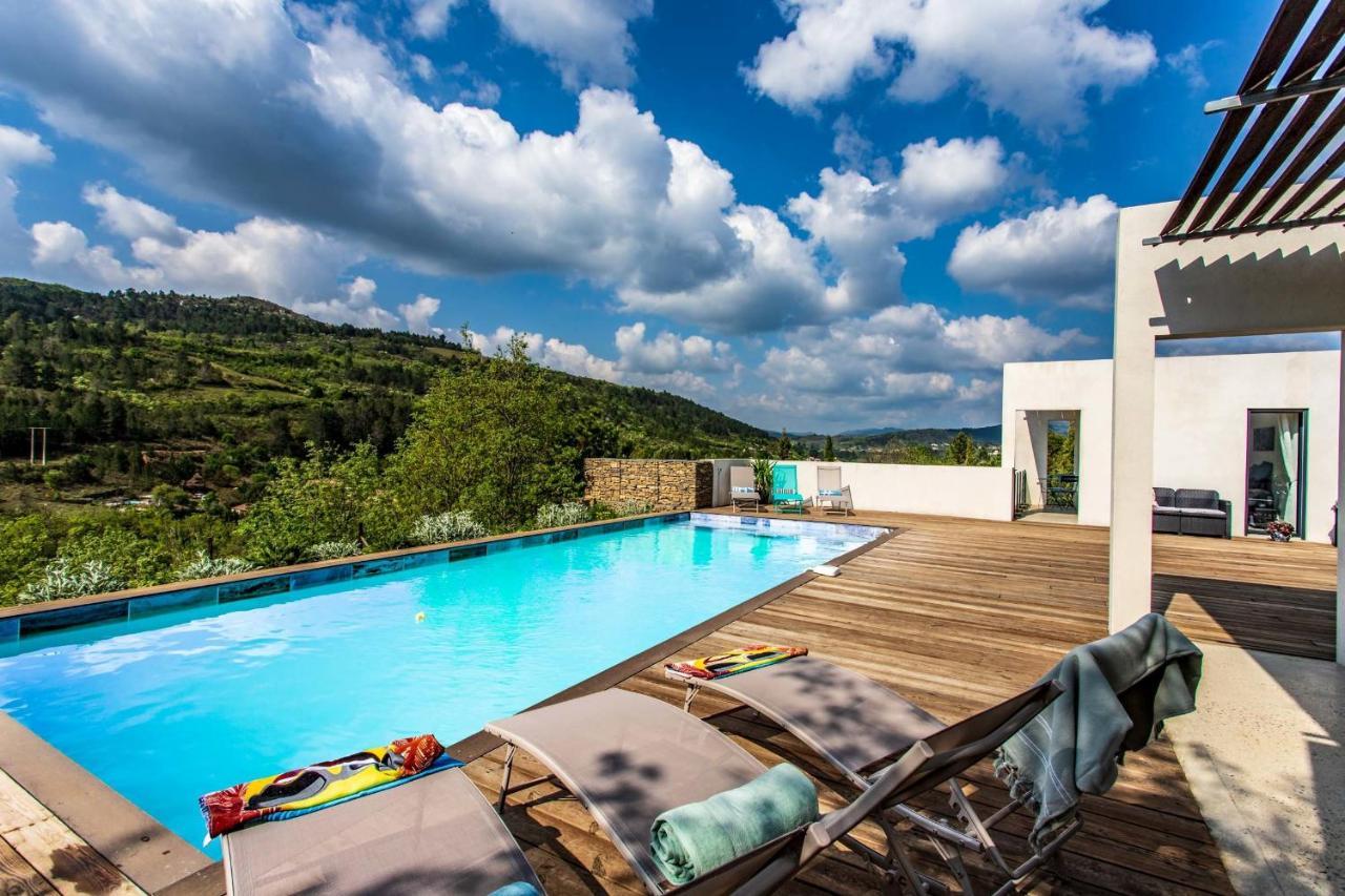Villa Blanche, Contemporary, Cathars, Couiza, Carcassonne Esterno foto