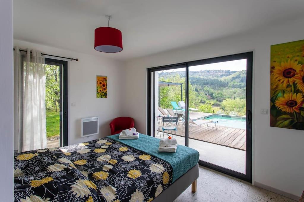 Villa Blanche, Contemporary, Cathars, Couiza, Carcassonne Esterno foto