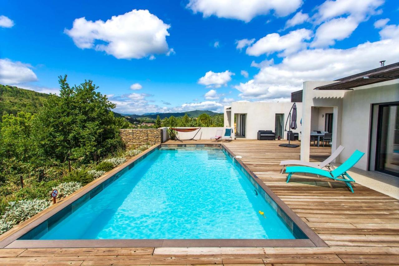 Villa Blanche, Contemporary, Cathars, Couiza, Carcassonne Esterno foto