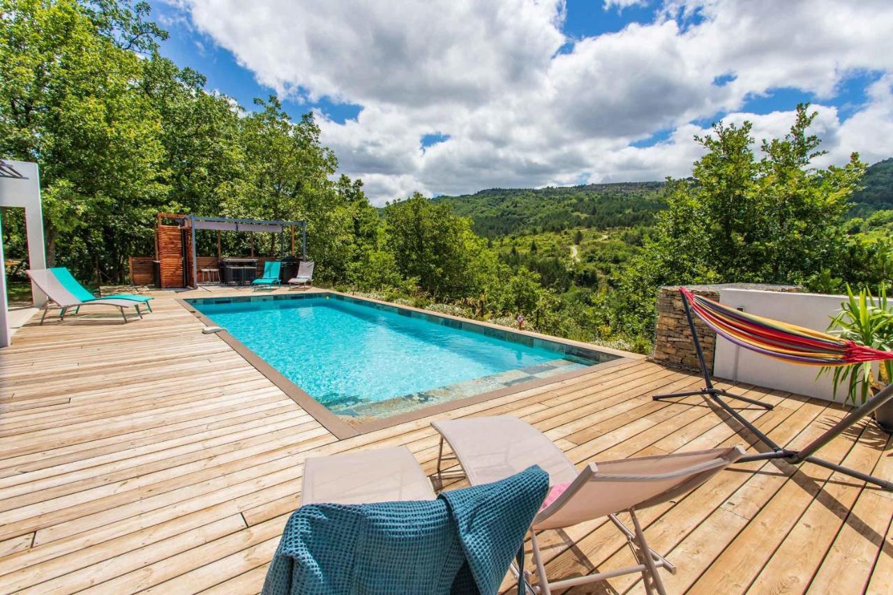 Villa Blanche, Contemporary, Cathars, Couiza, Carcassonne Esterno foto