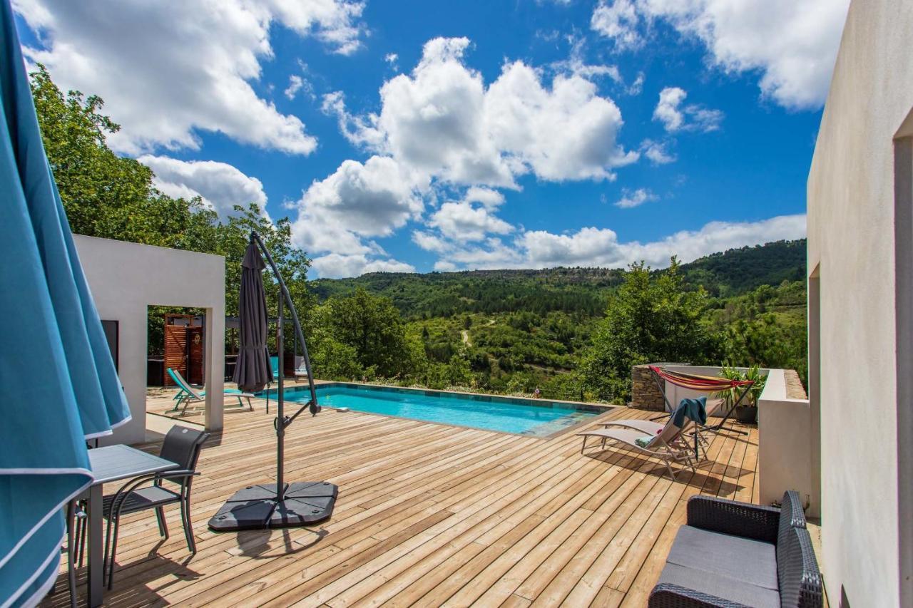 Villa Blanche, Contemporary, Cathars, Couiza, Carcassonne Esterno foto