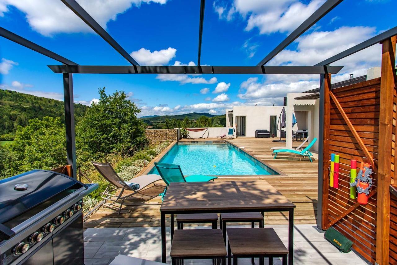 Villa Blanche, Contemporary, Cathars, Couiza, Carcassonne Esterno foto