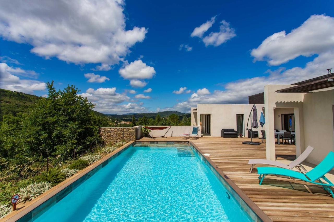 Villa Blanche, Contemporary, Cathars, Couiza, Carcassonne Esterno foto