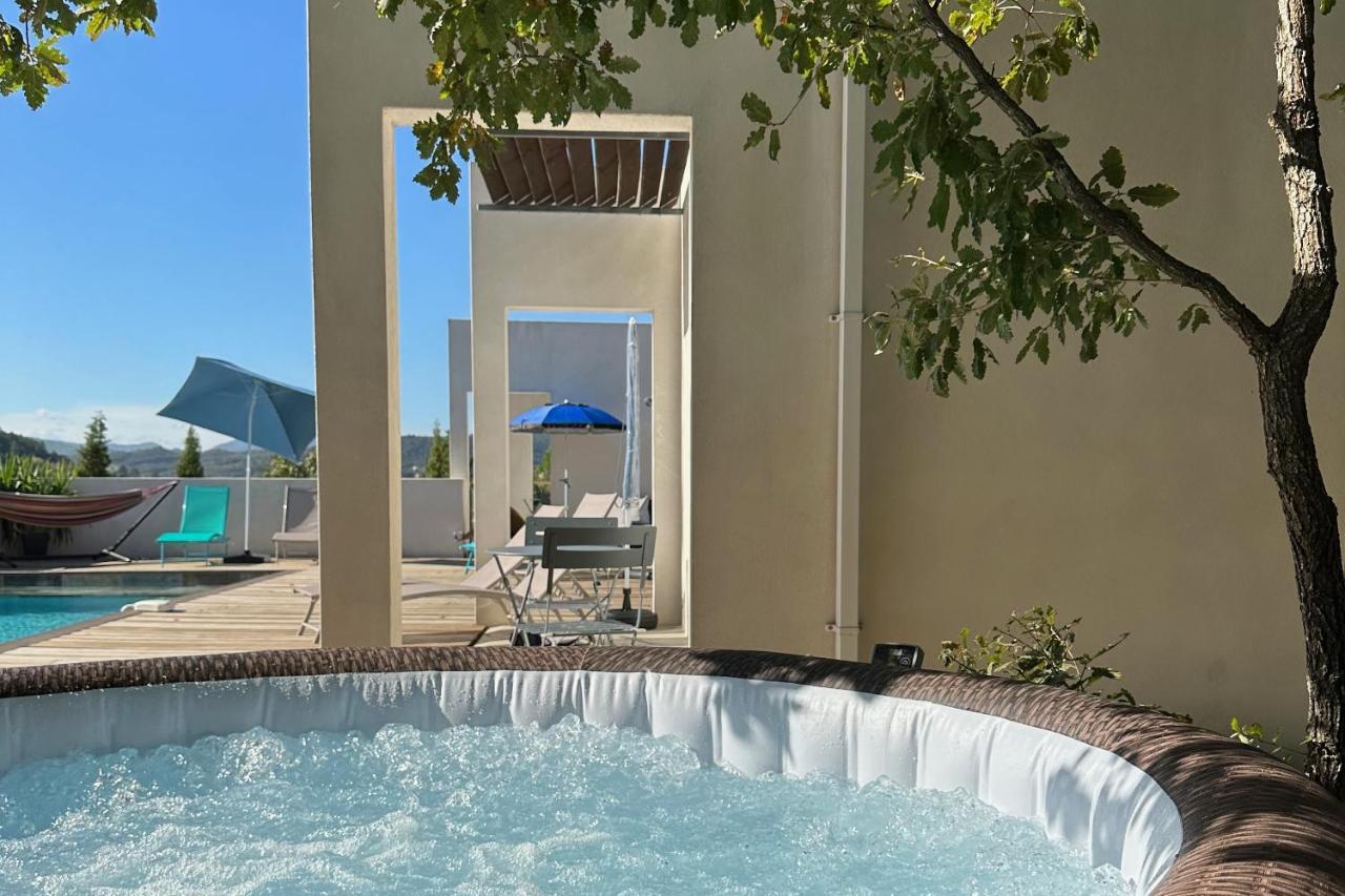 Villa Blanche, Contemporary, Cathars, Couiza, Carcassonne Esterno foto